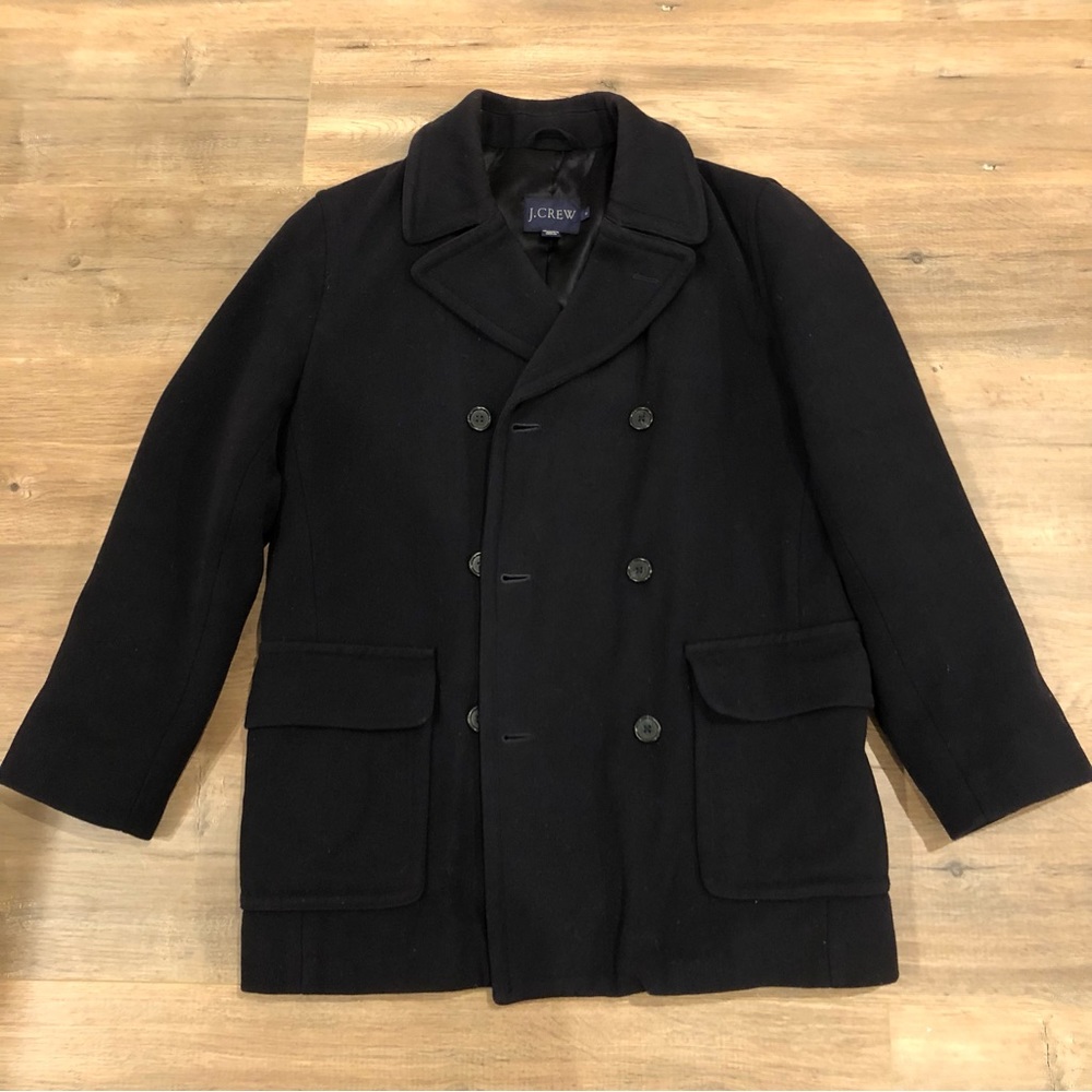 J Crew Navy blue peacoat